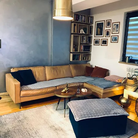 Birght &cozy 100 Mbps Wi-fi&free Parking Apartmán Skopje